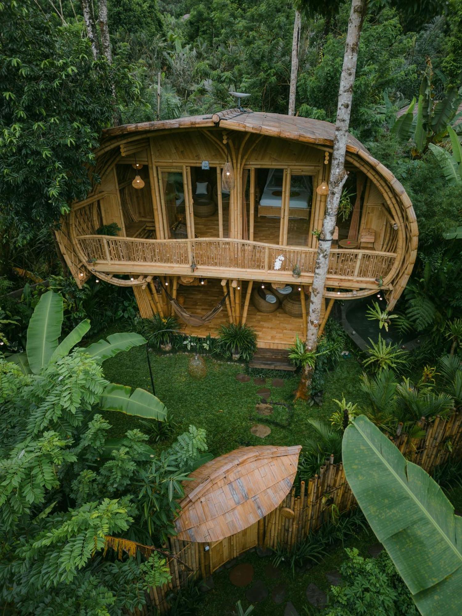 Alamvaya Bali Bamboo House Villa Sidemen  Ngoại thất bức ảnh