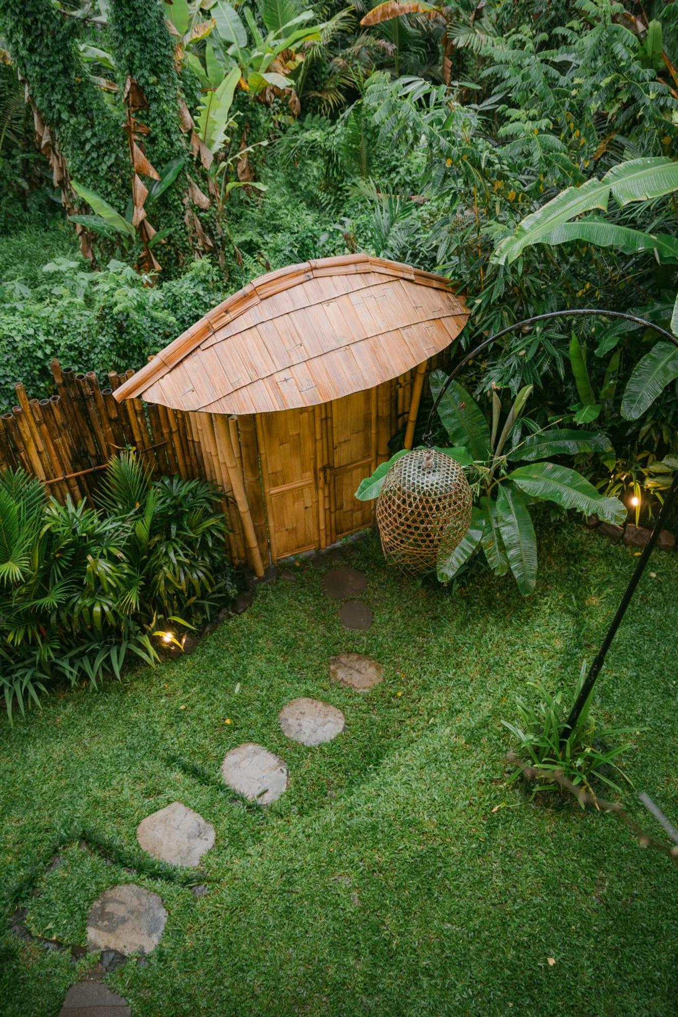 Alamvaya Bali Bamboo House Villa Sidemen  Ngoại thất bức ảnh