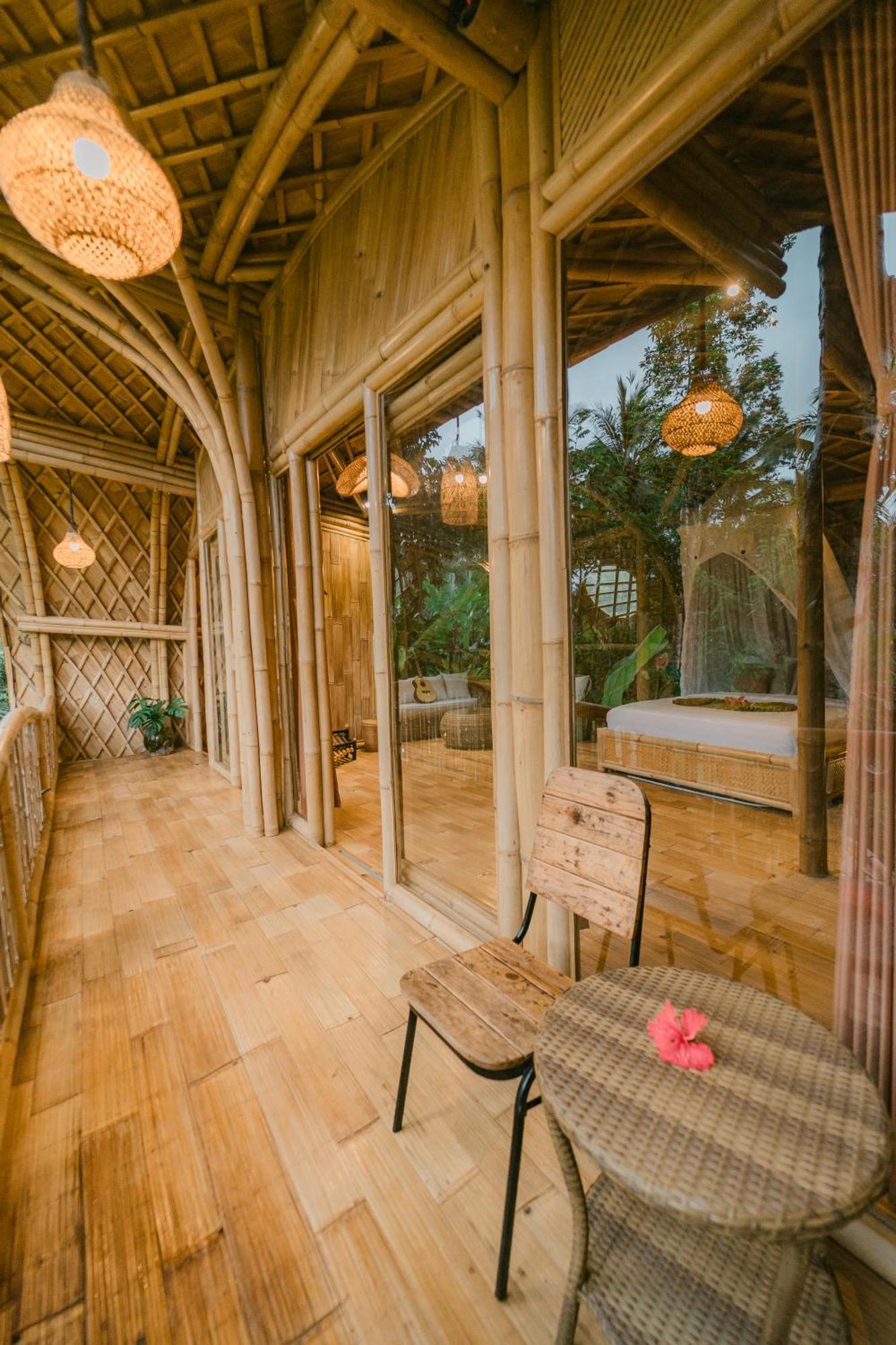 Alamvaya Bali Bamboo House Villa Sidemen  Ngoại thất bức ảnh