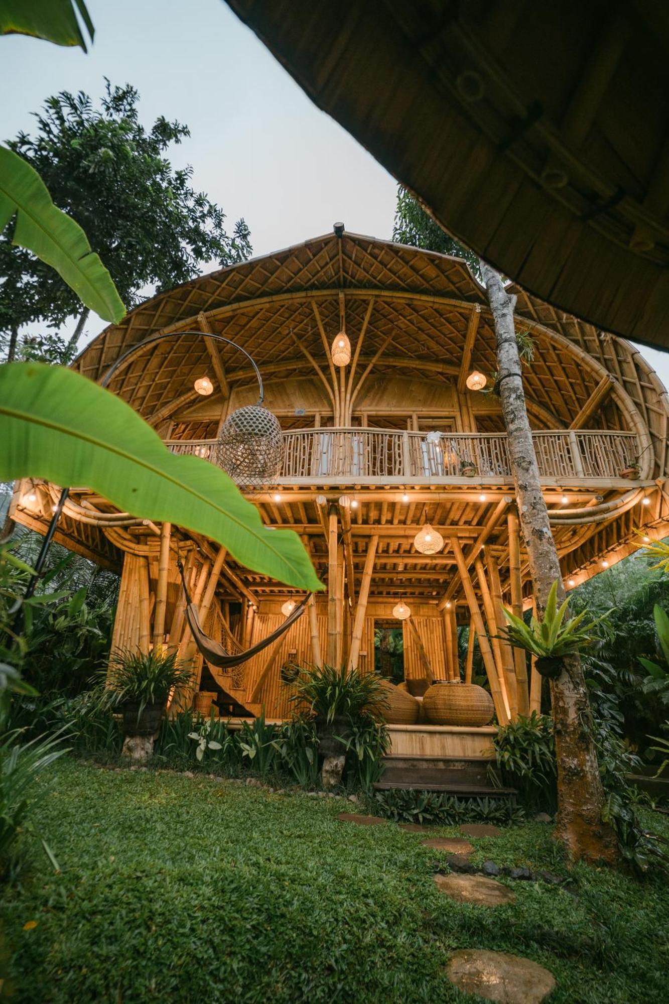 Alamvaya Bali Bamboo House Villa Sidemen  Ngoại thất bức ảnh