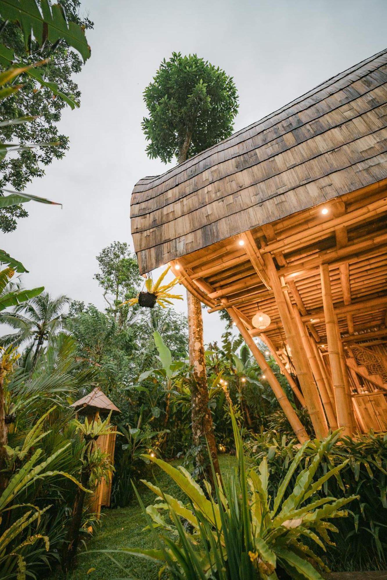 Alamvaya Bali Bamboo House Villa Sidemen  Ngoại thất bức ảnh